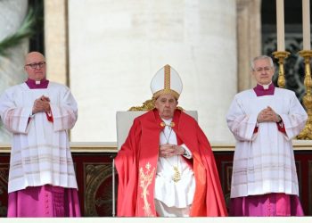 Pope Francis skips homily at Palm Sunday Mass in rare move
