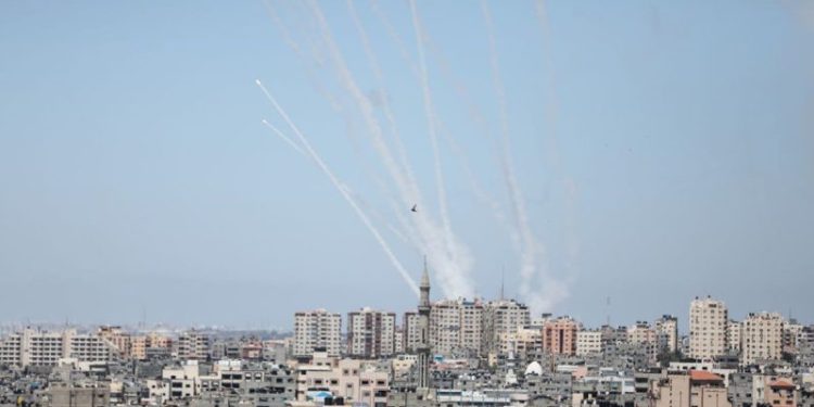 Hamas launches rocket barrage into Israel from Rafah, sounding alarms in Tel Aviv