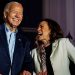 Kamala Harris praises Biden’s ‘unmatched’ legacy in first remarks since announcing 2024 bid