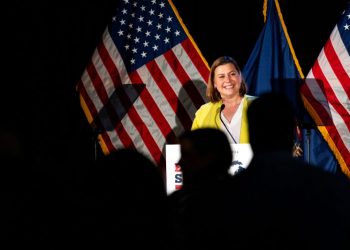 Slotkin gets a boost from Harris at top of ticket