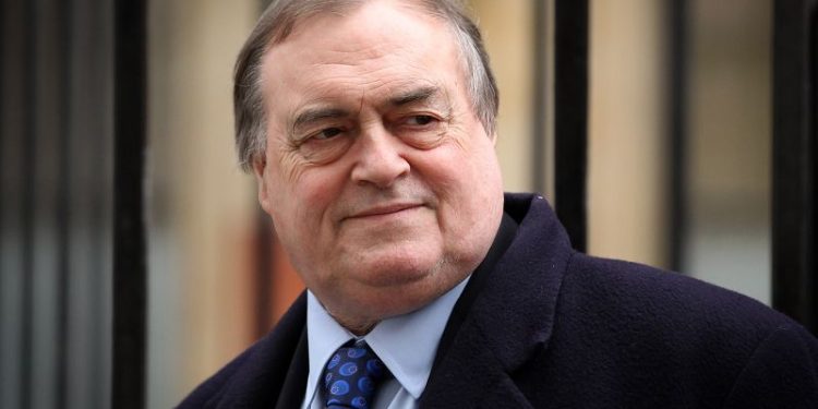John Prescott, former UK deputy prime minister, has died, his family says