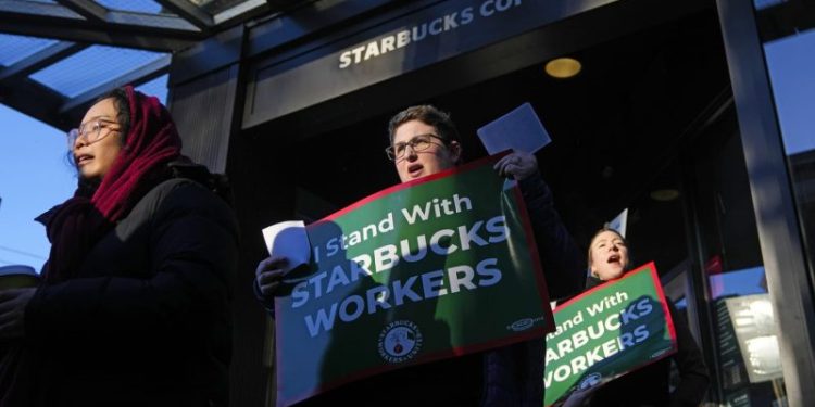 Starbucks union announces strike to last through Christmas Eve in 3 major cities