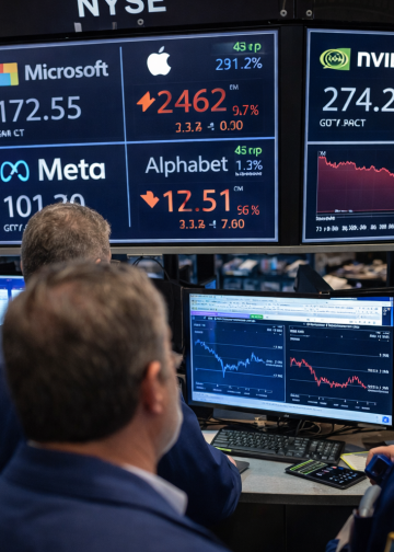 As US tech stocks fall on AI and war fears, are valuations attractive now?