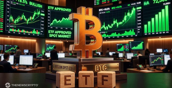 US Spot Bitcoin ETFs Attract $1B Weekly Inflows Amid Easing Global Tensions