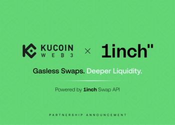 KuCoin Web3 Wallet Adds 1inch API for Gasless RWA Swaps