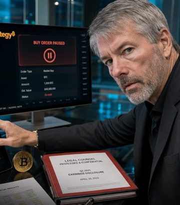 Strategy Pauses Bitcoin Buying Ahead of Q1 Earnings