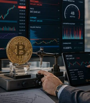 Bitcoin Settles Under $80K as Market Sentiment Turns Cautious