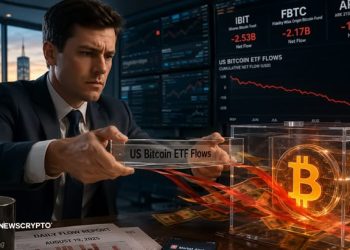 US Spot Bitcoin ETFs Near Yearly Outflow Territory