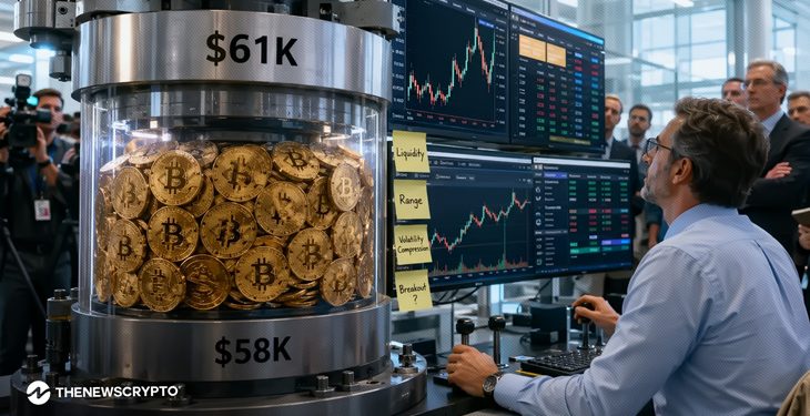 Bitcoin (BTC) Caught in a Tight Range: Will $58K Support or $61K Resistance Give Way First?