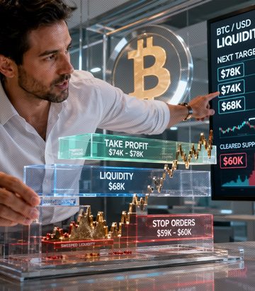 Can Bitcoin (BTC) Defend $68K? The Liquidity Zone Shaping the Short-Term Outlook