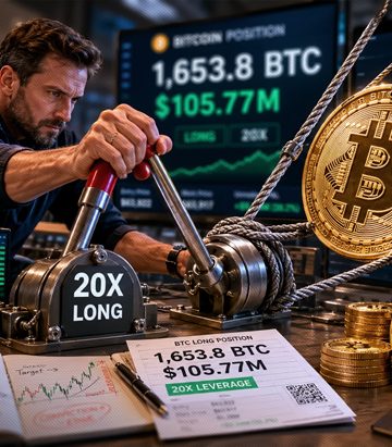 Trader With a 93% Win Rate Places a $105M Bitcoin (BTC) Long: Could Another Rally Be Brewing?