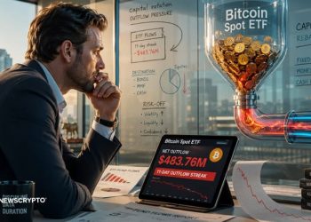 US Spot Bitcoin ETFs See Record 11-Day Outflow Streak