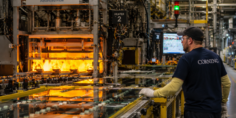Corning rallies after Amazon taps fiber-optics maker for AI data center expansion