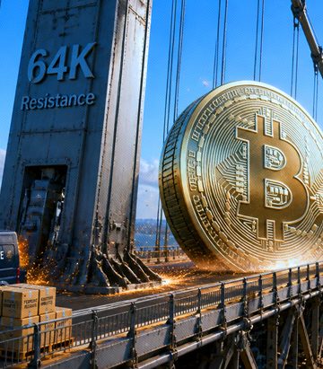 Bitcoin (BTC) Tests a Critical Zone: Will Buyers Target $64K or Lose Ground to $60K?